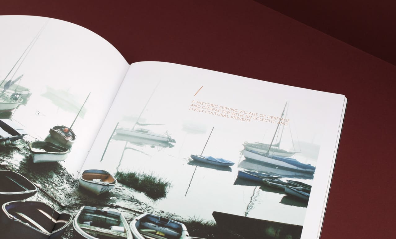 Brochure design for Eden Point development, Leigh on Sea