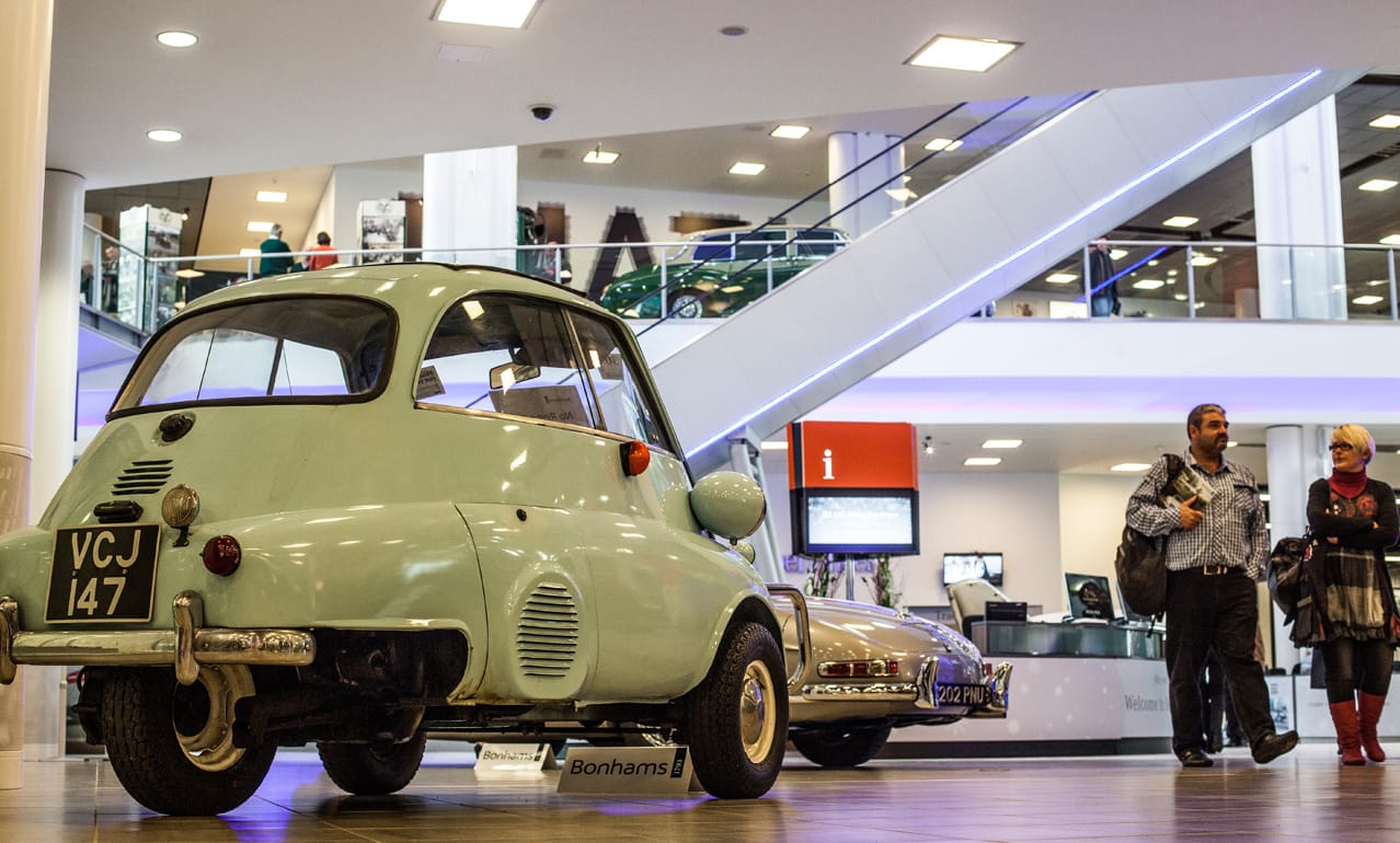 Wayfinding and graphic design for Mercedes-Benz World, Surrey