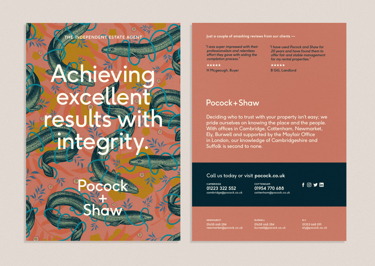 Image of flyer for Pocock and Shaw