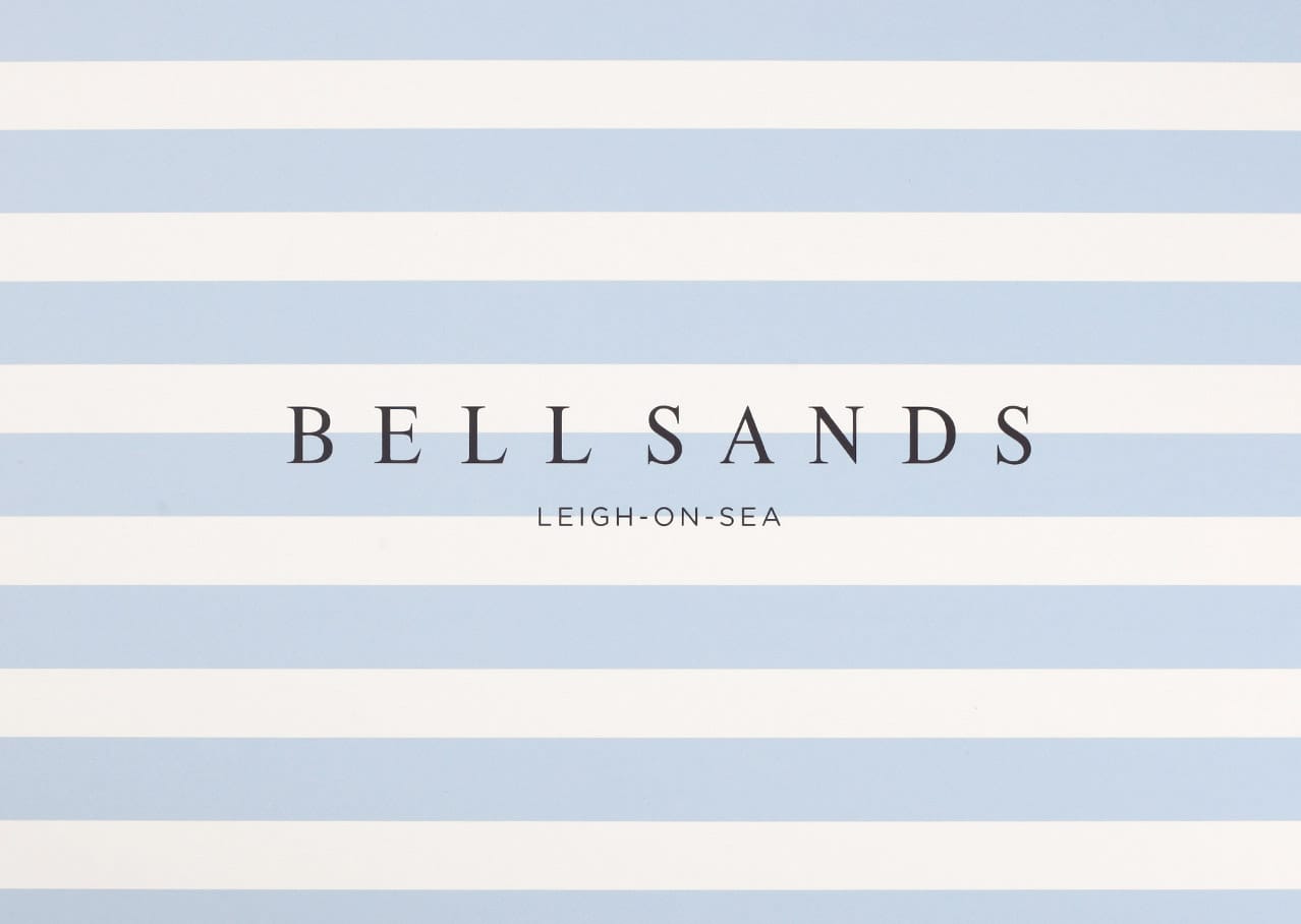 Brand and logo design for Bell Sands development, Leigh on Sea