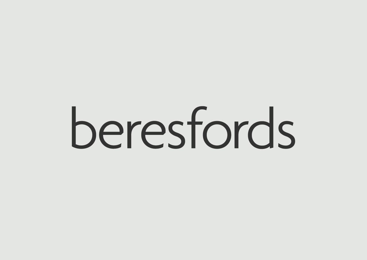 Beresfords logo design and branding refresh