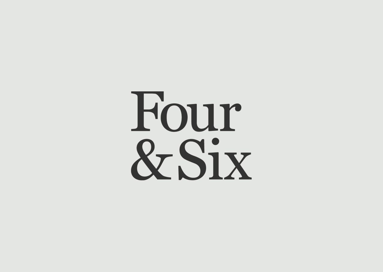 Four & Six logo design and branding