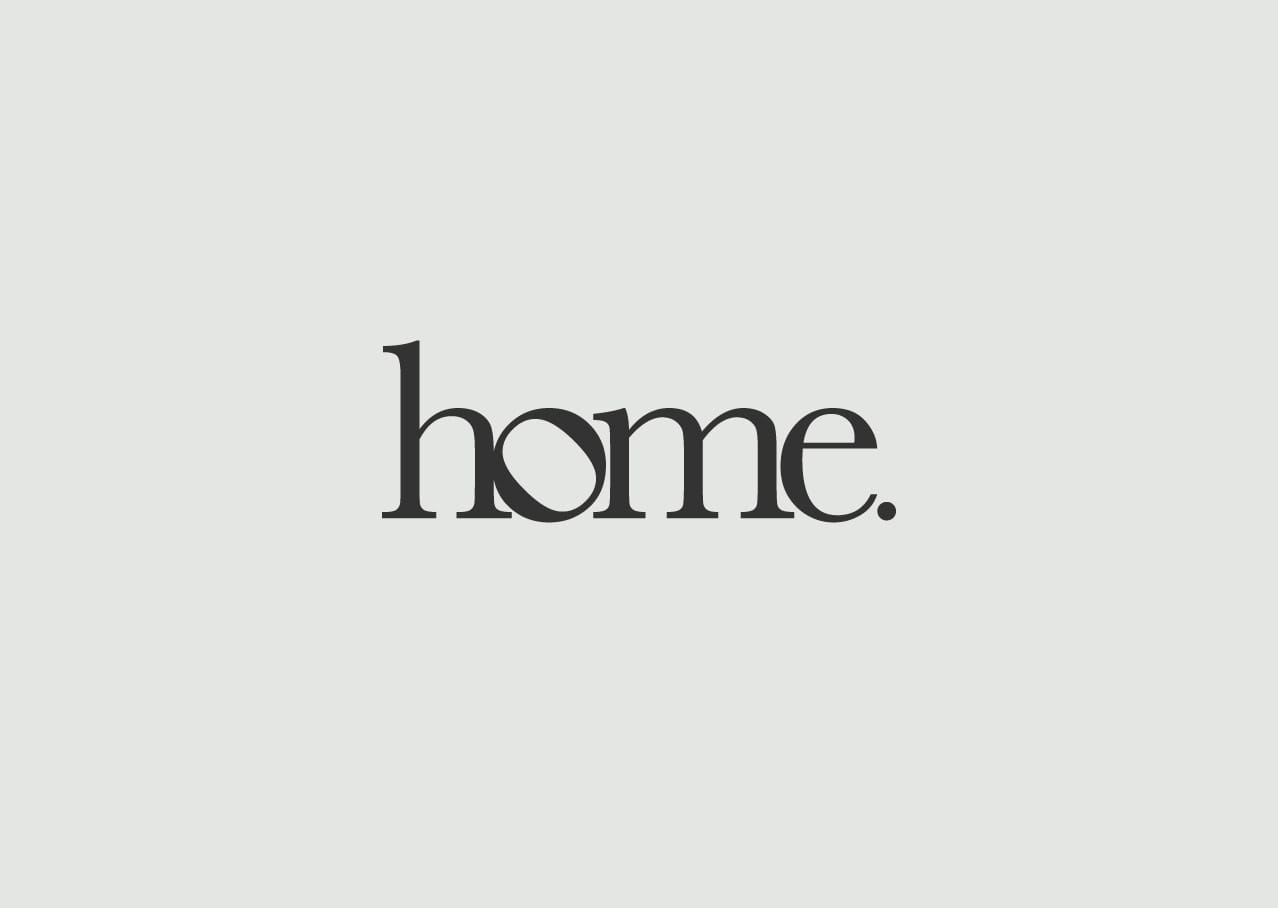 Home logo design and branding