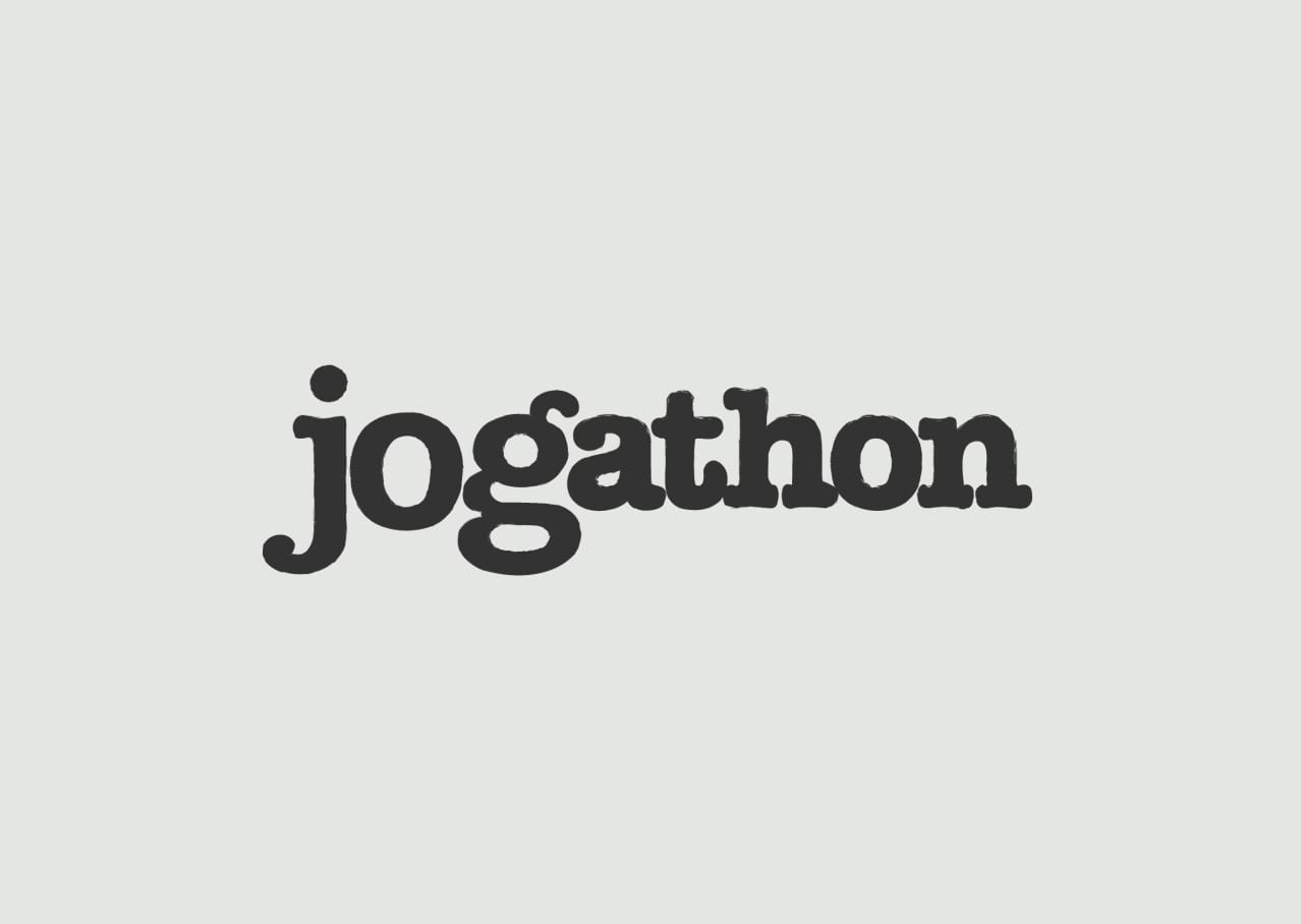 Jogathon logo design and branding