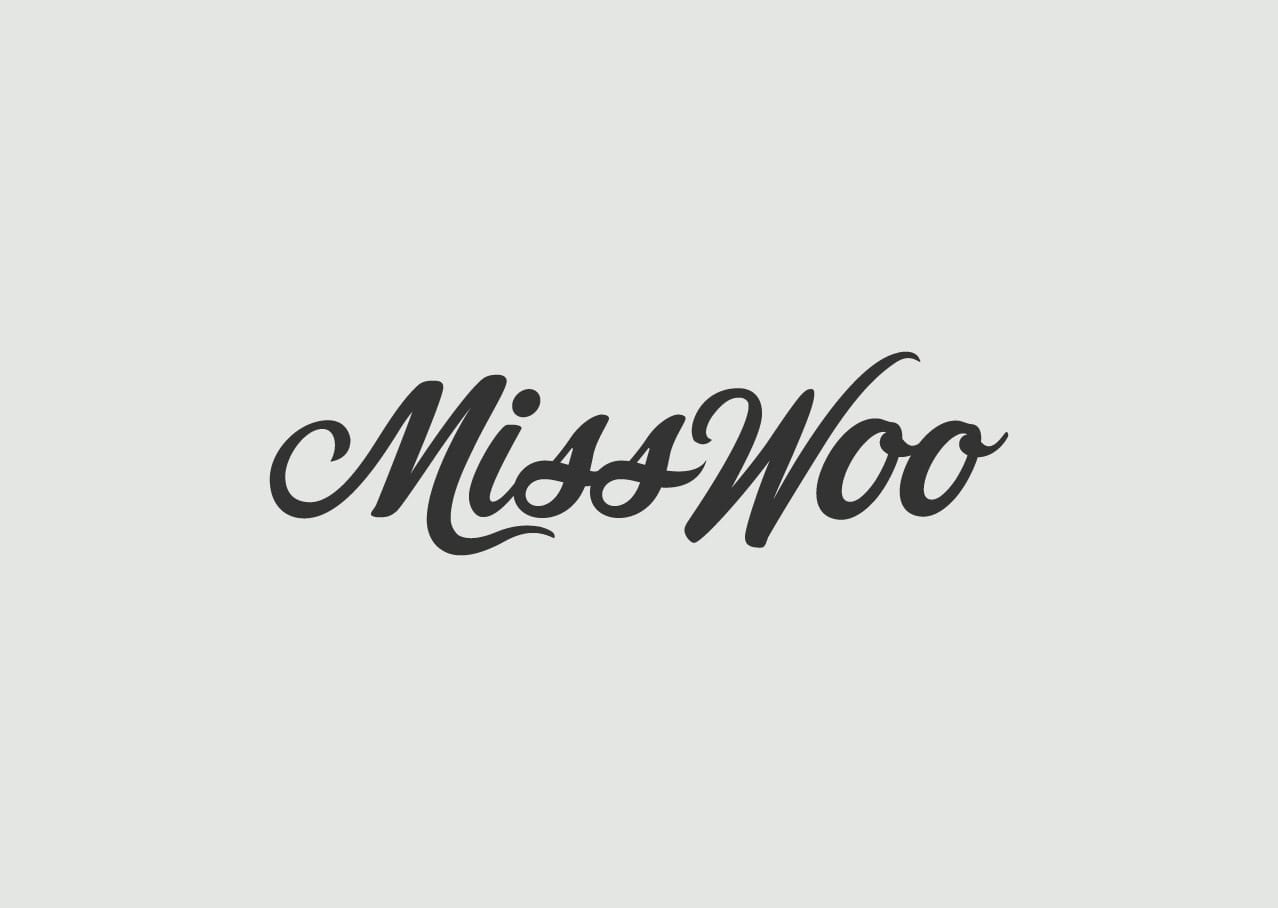 Miss Woo logo design and branding