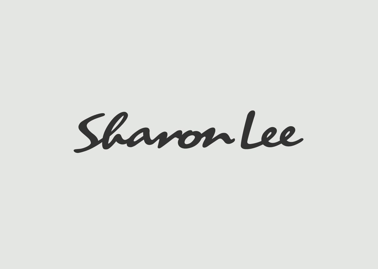 Sharon Lee logo design and branding