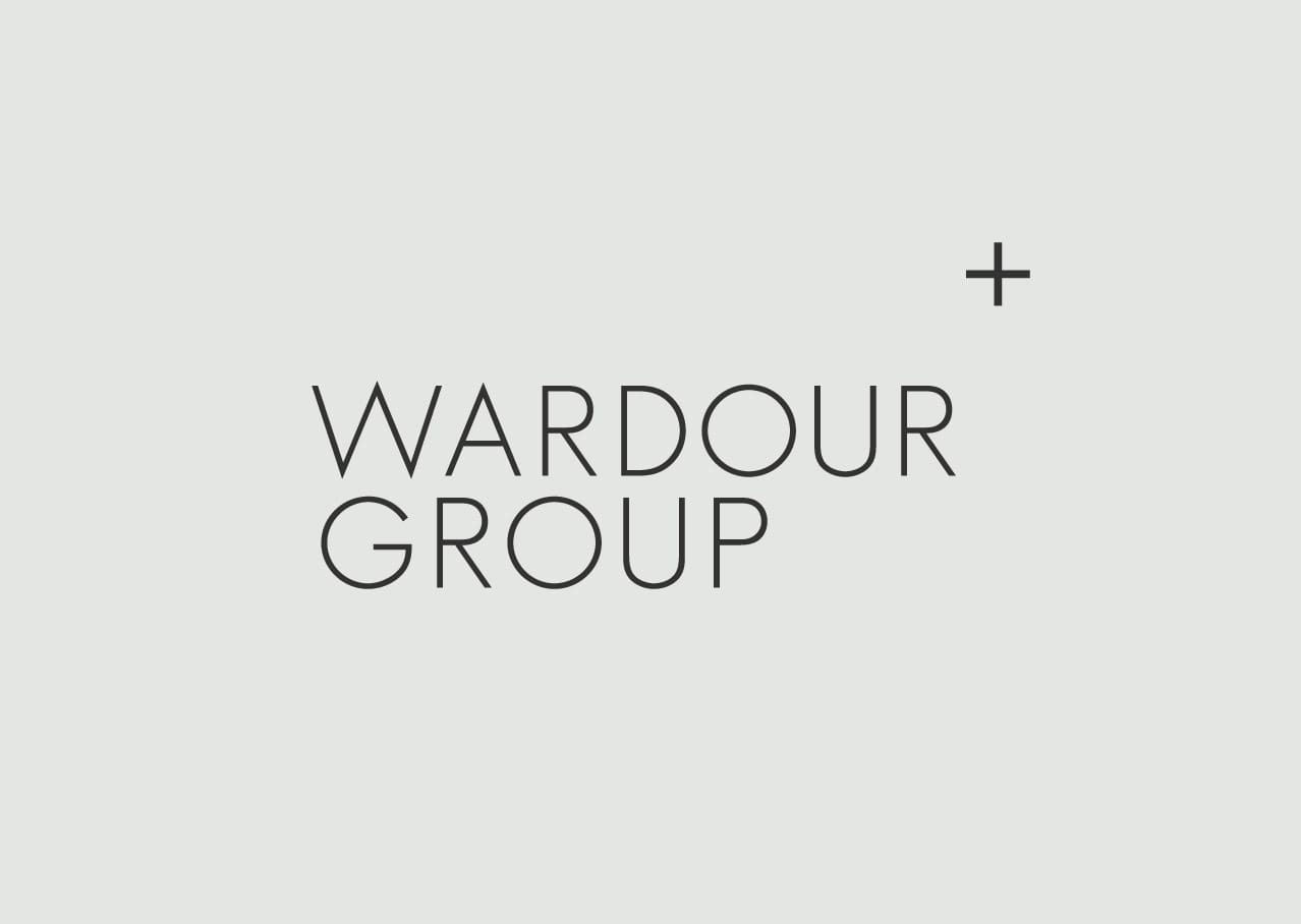 Wardour Group logo design and branding
