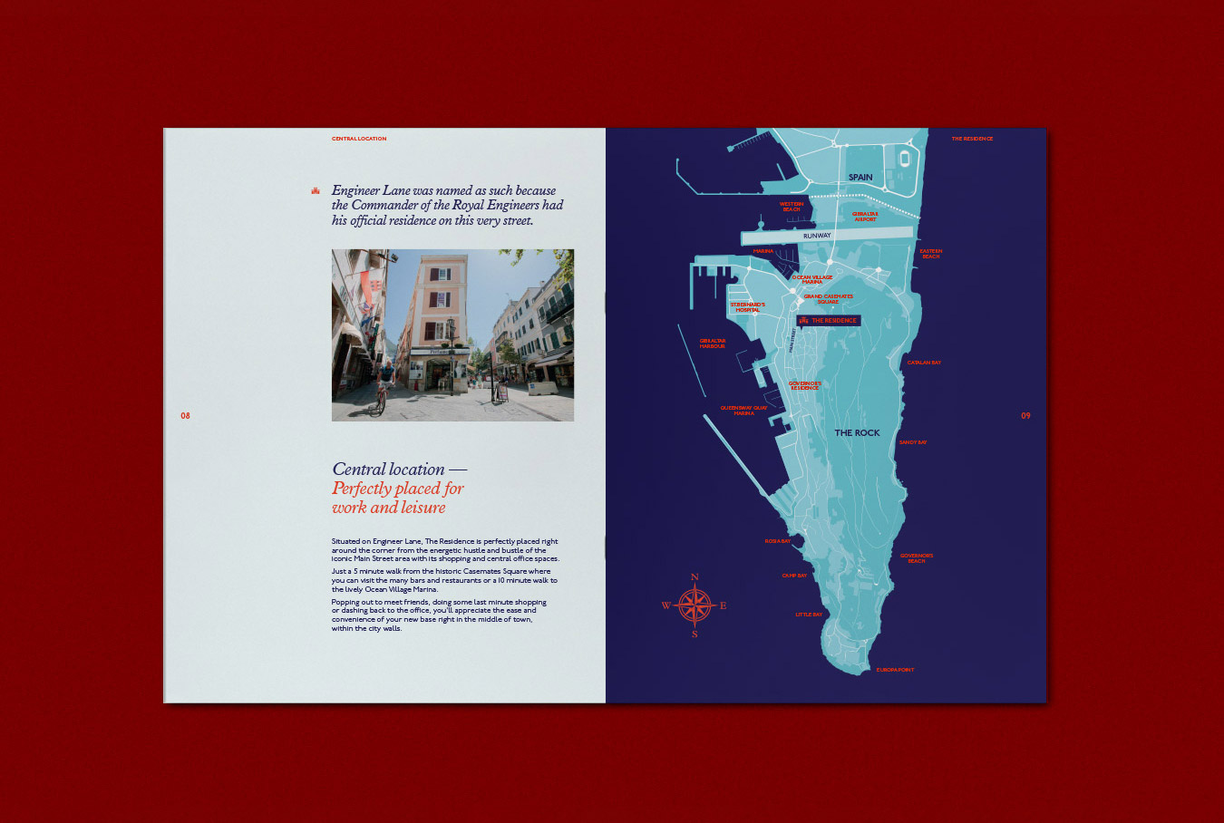 The Residence Brochure design