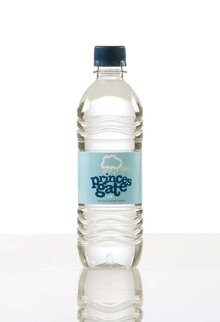 Princes Gate Spring Water brand design